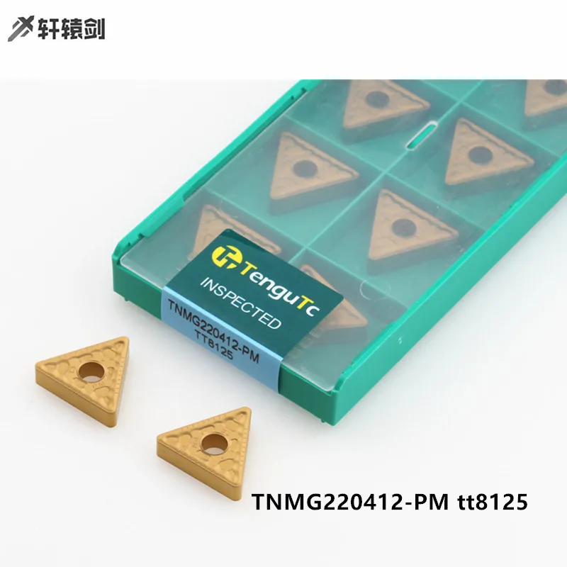 10pcs TNMG220404 TNMG220408 TNMG220412 PM TT8125 External Turning Tool TaeguTec High Quality Carbide Insert Cutter
10pcs TNMG220404 TNMG220408 TNMG220412 PM TT8125 External Turning Tool TaeguTec High Quality Carbide Insert Cutter