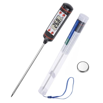 Digital Kitchen Thermometer Probe Meat Thermometer Cooking Food Meat BBQ Probe Temperature Meter
Digital Kitchen Thermometer Probe Meat Thermometer Cooking Food Meat BBQ Probe Temperature Meter
