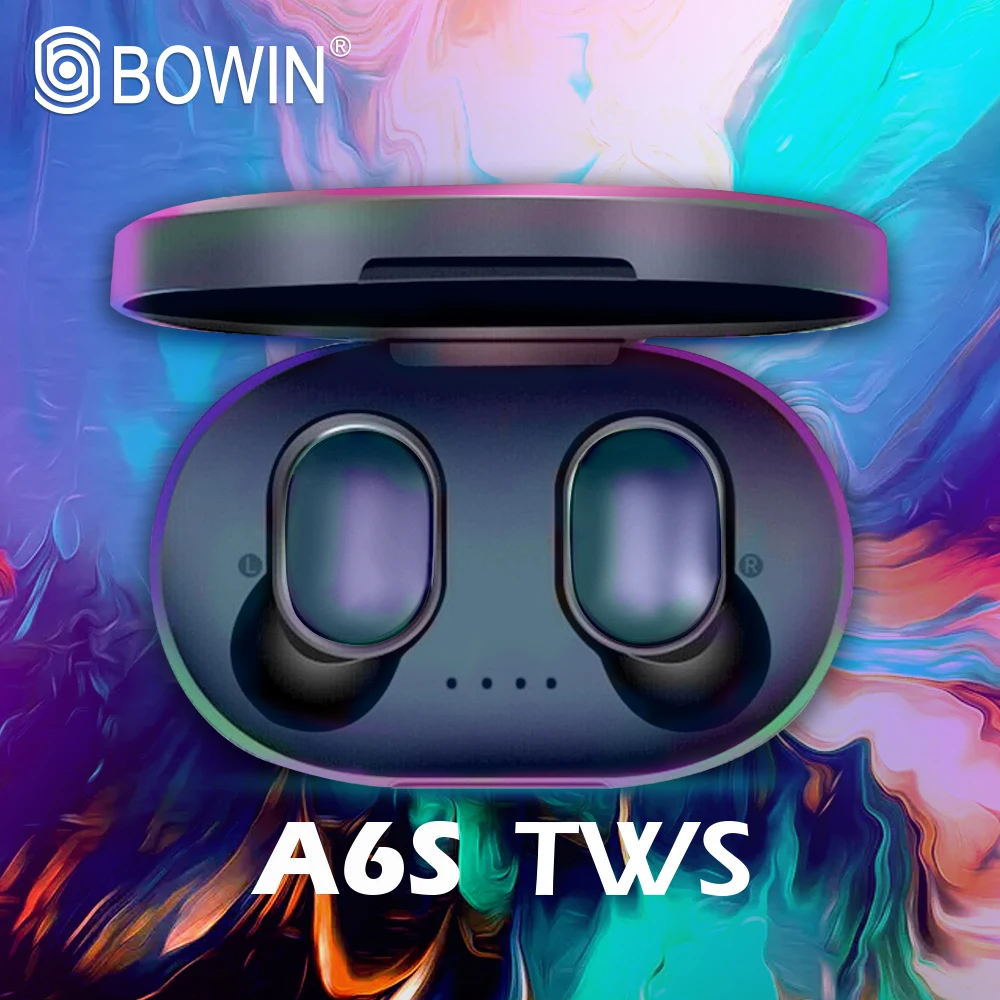 BOWIN A6S Wireless Earphone Bluetooth 5.0 Earphone Noise Cancelling 3D Sound Sport Earpiece For iPhone Huawei Samsung Xiaomi
BOWIN A6S Wireless Earphone Bluetooth 5.0 Earphone Noise Cancelling 3D Sound Sport Earpiece For iPhone Huawei Samsung Xiaomi