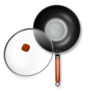 Fine Iron Wok Non-Paintcoat Non-stick Pot Household General Cookware Flat-bottom Pot Cookware
Fine Iron Wok Non-Paintcoat Non-stick Pot Household General Cookware Flat-bottom Pot Cookware
