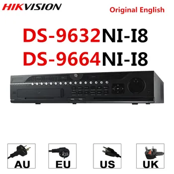 

Hikvision Original 32 CH 64CH CCTV System DS-9632NI-I8 DS-9664NI-I8Embedded 4K 32 CH NVR Up to 12 MP Resolution 8 SATA 2 HDMI