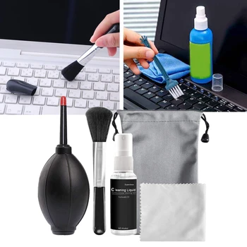 Office Fast Cleaning SLR Camera Portable Computer Cleaner Set Screen Keyboard With Air Duster Home Study Game Console Lens Cloth
Office Fast Cleaning SLR Camera Portable Computer Cleaner Set Screen Keyboard With Air Duster Home Study Game Console Lens Cloth