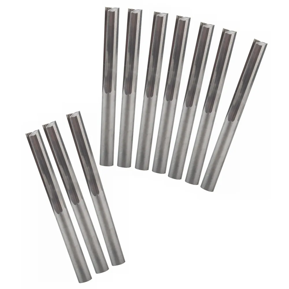10Pcs 4mm CEL 17mm Two Flutes Straight Slot End Mill CNC Two Dimension Cutting Tools Router Bit
10Pcs 4mm CEL 17mm Two Flutes Straight Slot End Mill CNC Two Dimension Cutting Tools Router Bit