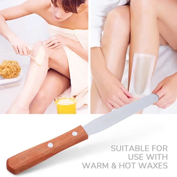 Reusable Stainless Steel Metal Wax Spatulas Mixing Applicator Sticks with Wood Handle Hair Removal Tool for Beauty Spa Tattoo
Reusable Stainless Steel Metal Wax Spatulas Mixing Applicator Sticks with Wood Handle Hair Removal Tool for Beauty Spa Tattoo