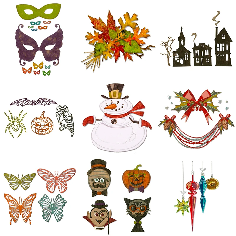 2020 Hot New Halloween Die Cut Scrapbooking Craft Foil Christmas and Animal Sentiment Metal Cutting Dies For Card Making stamp
2020 Hot New Halloween Die Cut Scrapbooking Craft Foil Christmas and Animal Sentiment Metal Cutting Dies For Card Making stamp