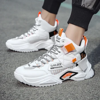 Men's Casual Shoes Original Luxury Walking Shoes Fashion Man Sneakers Breathable Non-slip Outdoor Student Men Shoes High Top
Men's Casual Shoes Original Luxury Walking Shoes Fashion Man Sneakers Breathable Non-slip Outdoor Student Men Shoes High Top