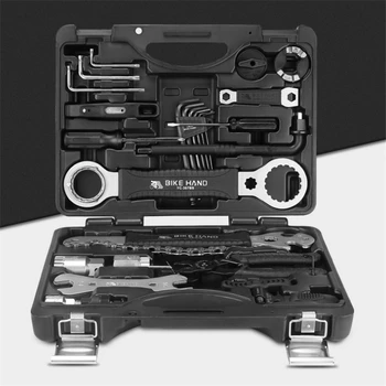 Repair Tool BIKE HAND 18 in 1 Combination Suit YC-721-CN Bicycle Multi-function Case Professional Maintenance box
Repair Tool BIKE HAND 18 in 1 Combination Suit YC-721-CN Bicycle Multi-function Case Professional Maintenance box
