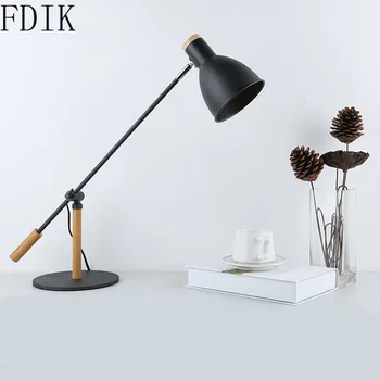 Nordic Metal Rocker Work Table Lamp Simple Wooden Led Desk Light for Bedroom Study Room Office Industrial Loft Decor Luminaire
Nordic Metal Rocker Work Table Lamp Simple Wooden Led Desk Light for Bedroom Study Room Office Industrial Loft Decor Luminaire