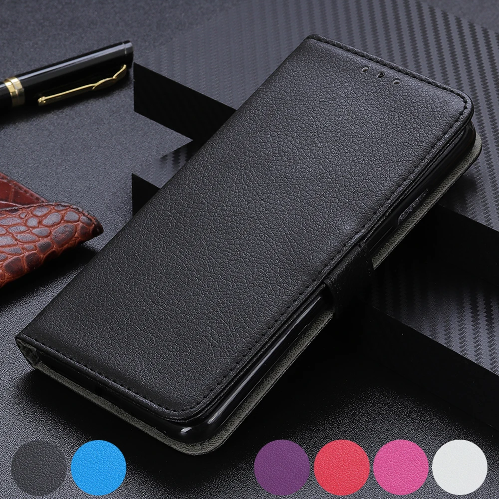 

Litchi Flip PU Leather Stand Card Slots Wallet Cover Case for Samsung Galaxy A10 A10E A10S A20 A20E A20S A30 A30S A40 A40S A50 A50S A60 A70 Note 10 Plus Note 9 S10 S9 Plus S10e