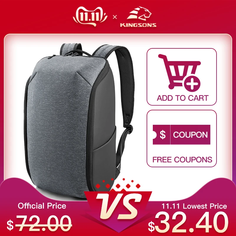 Kingsons 15 inch Laptop Computer Bag Waterproof double Shoulders Notebook Backpack for Men Women Messenger mochila masculina bag
Kingsons 15 inch Laptop Computer Bag Waterproof double Shoulders Notebook Backpack for Men Women Messenger mochila masculina bag