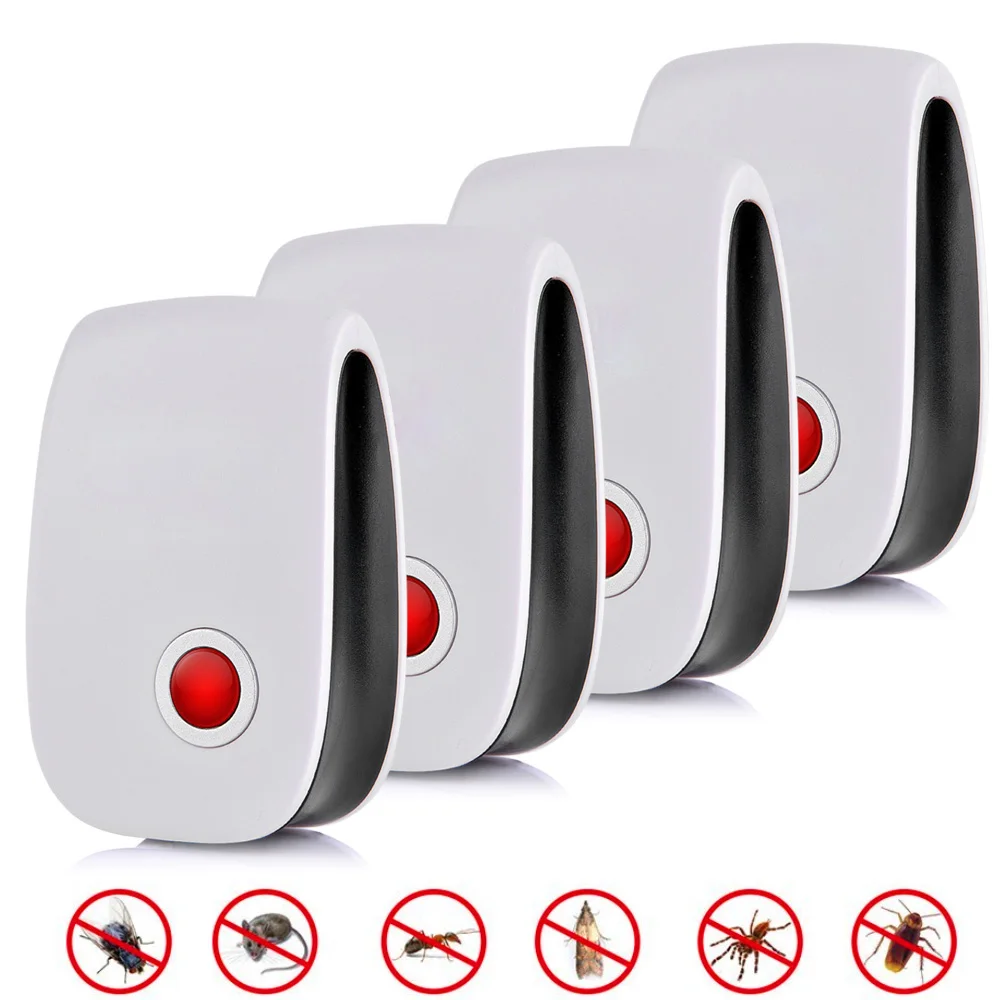 6 4 pcs Ultrasonic Anti Mosquito Killler Electronic Insect Reject Repeller Rat Mouse Cockroach Pest Repellent
6 4 pcs Ultrasonic Anti Mosquito Killler Electronic Insect Reject Repeller Rat Mouse Cockroach Pest Repellent