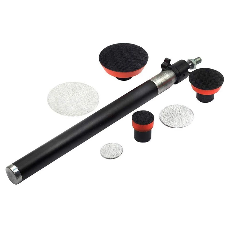 Turning Lathe Sanding Tools Hand Held Bowl Sander with 3 Inch, 2 Inch and 1.18 Inch Hook and Loop Foam Pads for Wood Turner on S
Turning Lathe Sanding Tools Hand Held Bowl Sander with 3 Inch, 2 Inch and 1.18 Inch Hook and Loop Foam Pads for Wood Turner on S