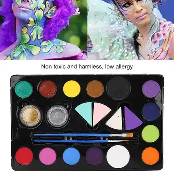 14 Colors Face Body Paint Pigment Set Halloween Makeup Cosplay Painting Tool Set for Halloween Party Face Body Painting
14 Colors Face Body Paint Pigment Set Halloween Makeup Cosplay Painting Tool Set for Halloween Party Face Body Painting