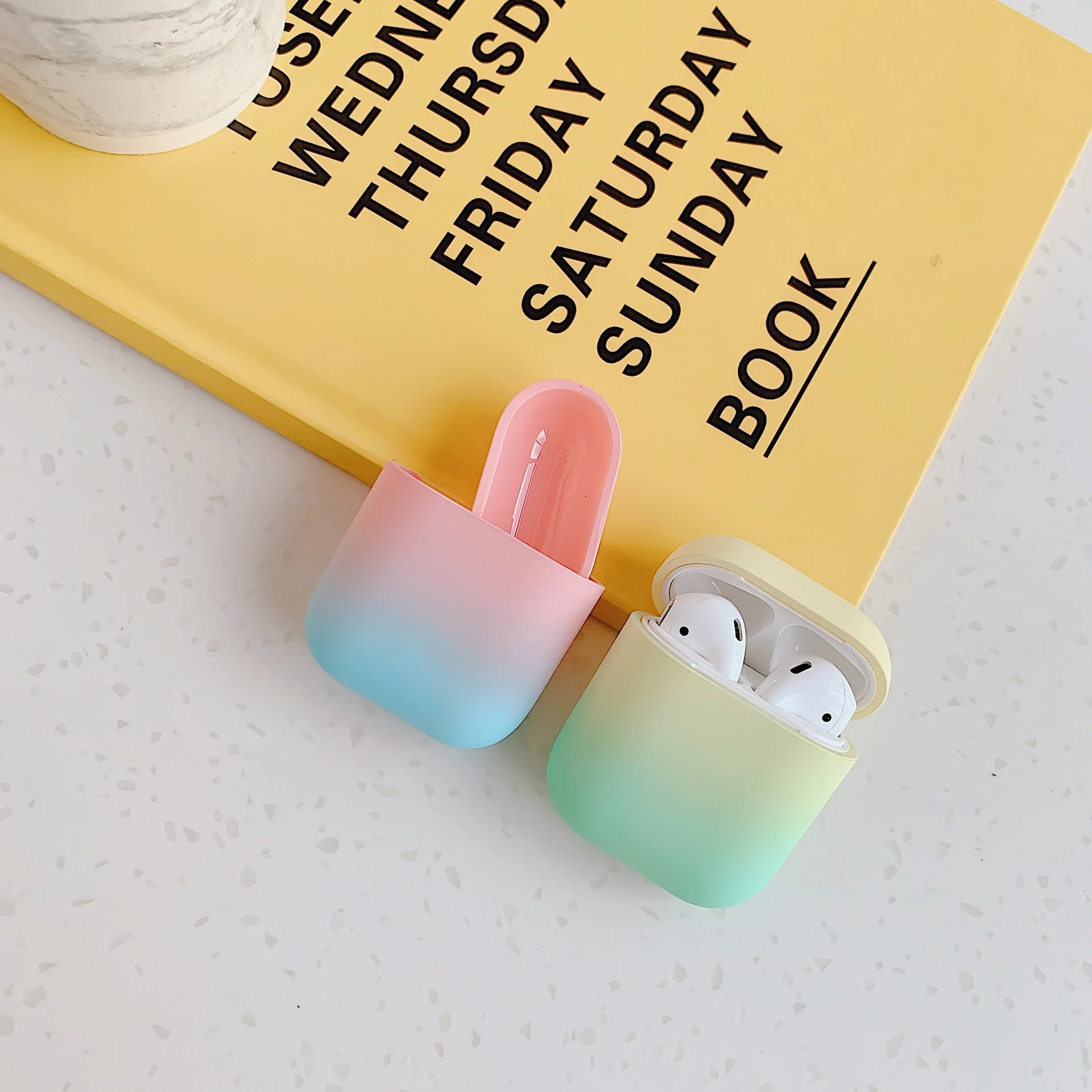 Case for Airpods 1 2 TPU Cover Wireless Earphone Headphone Gradient Color Accessories Protective Protection Cute
Case for Airpods 1 2 TPU Cover Wireless Earphone Headphone Gradient Color Accessories Protective Protection Cute
