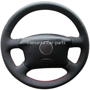 Custom Made Anti Slip Black Leather Car Steering Wheel Cover for Volkswagen Passat B5 Passat B5 Golf
Custom Made Anti Slip Black Leather Car Steering Wheel Cover for Volkswagen Passat B5 Passat B5 Golf