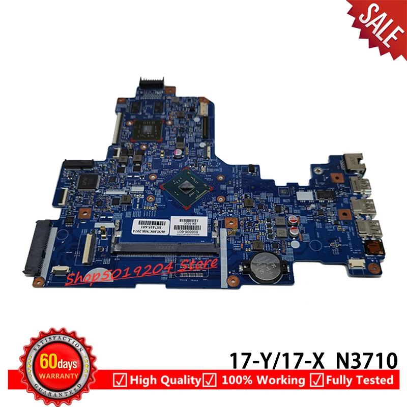 Материнская плата для ноутбука HP 17-X 17-Y 17-Y018CA 856696-001 856696-601 857415-601 SR2KL N3710 15288-1 448.08D01.0011