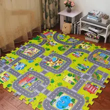 Crianças tapete desenvolvimento eva espuma do bebê jogar esteira brinquedos para crianças tapete de jogo quebra-cabeças tapetes no berçário frete grátis(China)