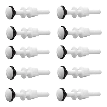 10 Pack Plastic Bolts with Washers Suitable for Fastening and Repairing Your Toilet Tank or Seat Easy to Instal
10 Pack Plastic Bolts with Washers Suitable for Fastening and Repairing Your Toilet Tank or Seat Easy to Instal