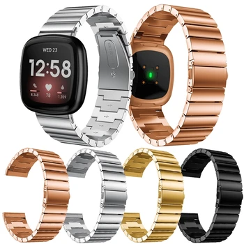 1 Pc Stainless Steel Strap Wristband Watch Band Wrist Strap For Fitbit Versa3/Sense Replacement Smart Watch Accessories
1 Pc Stainless Steel Strap Wristband Watch Band Wrist Strap For Fitbit Versa3/Sense Replacement Smart Watch Accessories