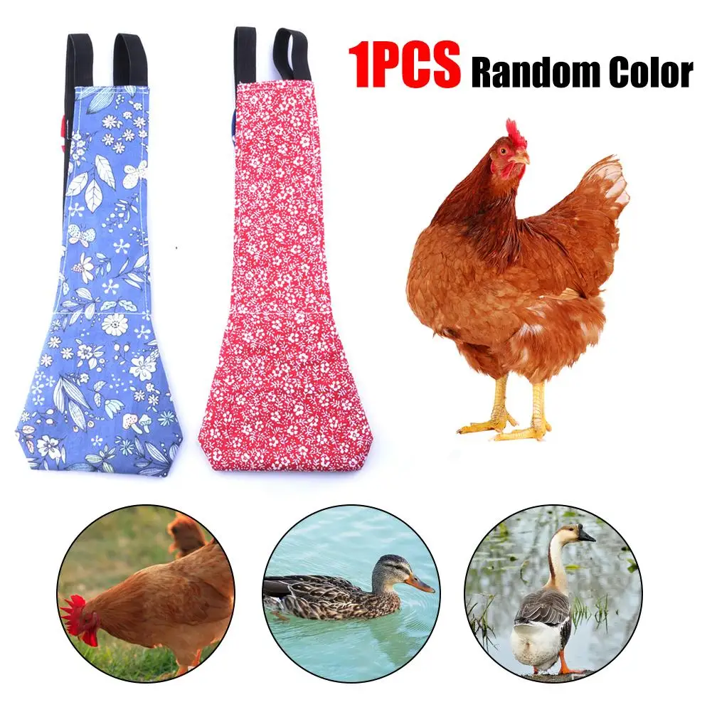

Pet Diaper V Shape Chicken Duck Goose Pigeons Poultry Diaper Nappy Farm Clothing Bow Design With Elastic Band Farm Supplies