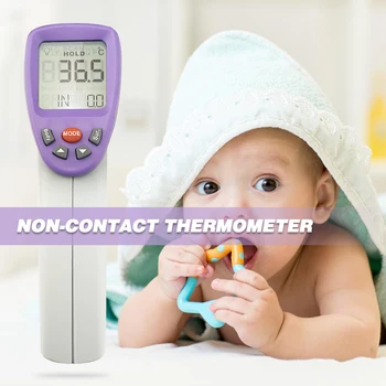 Baby Thermometer Digital Infrared Forehead Thermometer Non-Contact EarTemperature Meter with Fever Alert LCD for All Ages
Baby Thermometer Digital Infrared Forehead Thermometer Non-Contact EarTemperature Meter with Fever Alert LCD for All Ages