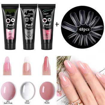 3pcs Nails Extensions Quick Building Poly Gel Clear UV Gel Varnish Nail Polish Nail Molds Crystal Jelly Hard Gel
3pcs Nails Extensions Quick Building Poly Gel Clear UV Gel Varnish Nail Polish Nail Molds Crystal Jelly Hard Gel