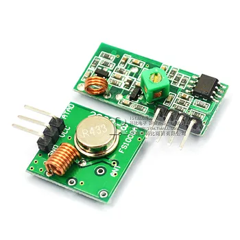 433M Regeneration High Frequency Receiver Module Wireless Transmitter Module Transmitter + Receiver
433M Regeneration High Frequency Receiver Module Wireless Transmitter Module Transmitter + Receiver