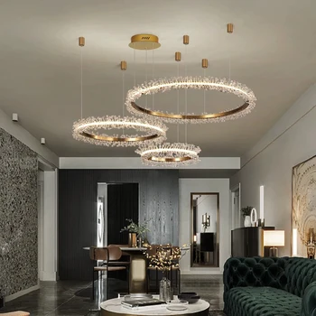 New Modern Crystal Chandelier Lighting For Living Room Led Golden Chandeliers Home Decoration Crystal Lamps
New Modern Crystal Chandelier Lighting For Living Room Led Golden Chandeliers Home Decoration Crystal Lamps