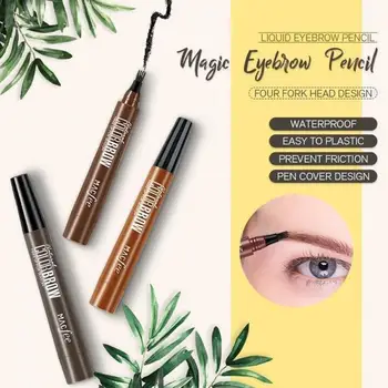 4 Colors Fork Tip Eyebrow Tattoo Pen Microblading Liquid Eyebrow Pencil Waterproof Fine Sketch Eye Brow Tattoo Tint Pen TSLM1 
4 Colors Fork Tip Eyebrow Tattoo Pen Microblading Liquid Eyebrow Pencil Waterproof Fine Sketch Eye Brow Tattoo Tint Pen TSLM1