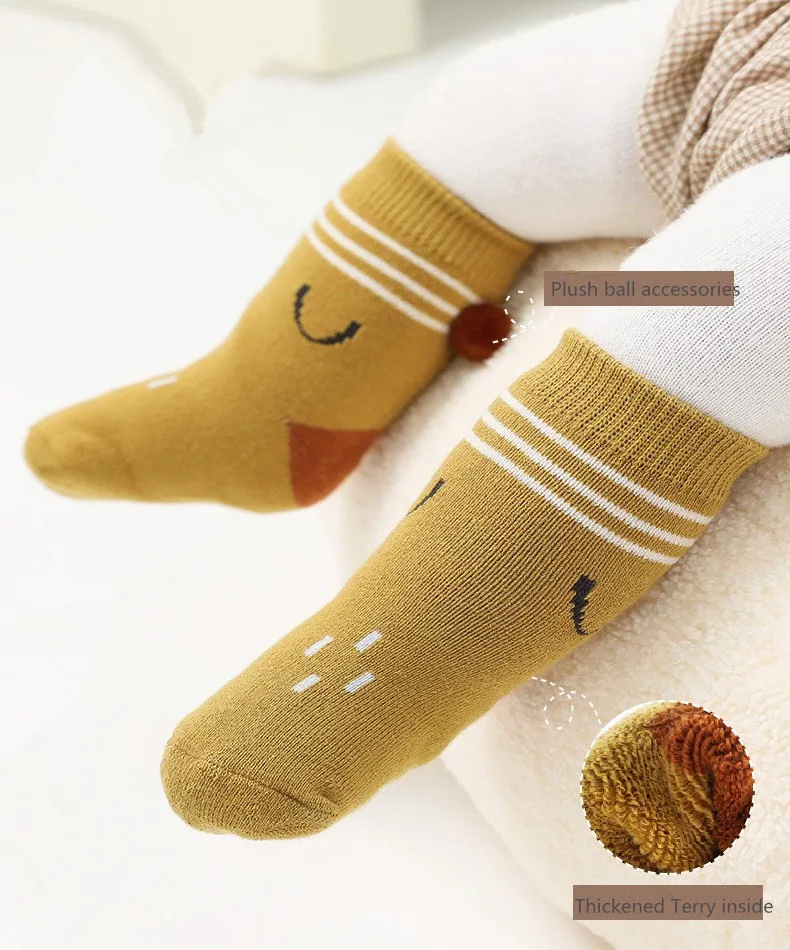 Winter Thick Terry Baby Socks Warm Newborn Cotton Boys Girls Cute Toddler Socks Baby Accessories
Winter Thick Terry Baby Socks Warm Newborn Cotton Boys Girls Cute Toddler Socks Baby Accessories