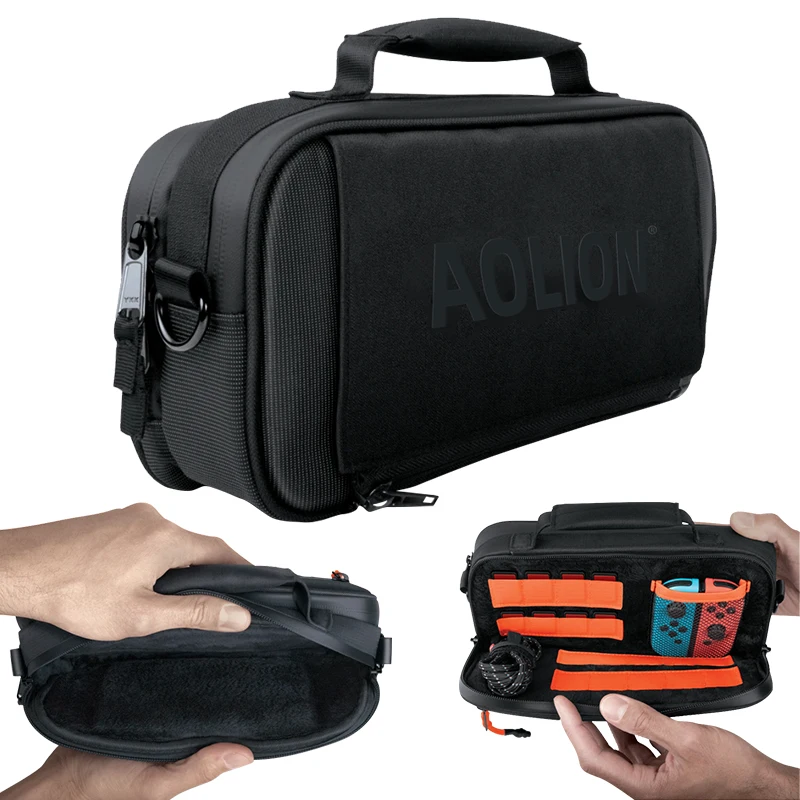 AOLION Genuine High capacity Portable Case console useful Protective Carrying bag for Nintend Switch NS Game Accessories
AOLION Genuine High capacity Portable Case console useful Protective Carrying bag for Nintend Switch NS Game Accessories