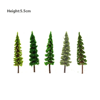 5.5cm 100pcs Artificial Model Trees For Architecture Railroad Landscape Train Sand Table Diorama Building Layout Toy ABS Plastic
5.5cm 100pcs Artificial Model Trees For Architecture Railroad Landscape Train Sand Table Diorama Building Layout Toy ABS Plastic