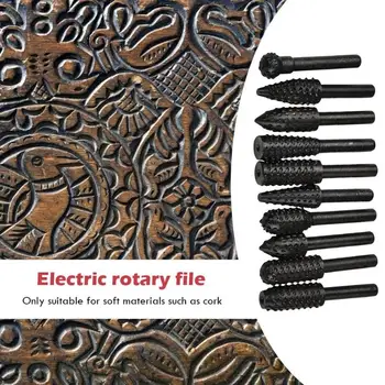 10pcs Skillful Manufacture Grinding Head Woodworking Electric Rotary File Carving Wood Root Carving Tea Tray Sander
10pcs Skillful Manufacture Grinding Head Woodworking Electric Rotary File Carving Wood Root Carving Tea Tray Sander