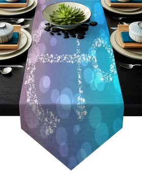 Gradient Anchor Datura Table Runner Table Flag Home Party Decorative Tablecloth Table Runners for Wedding
Gradient Anchor Datura Table Runner Table Flag Home Party Decorative Tablecloth Table Runners for Wedding