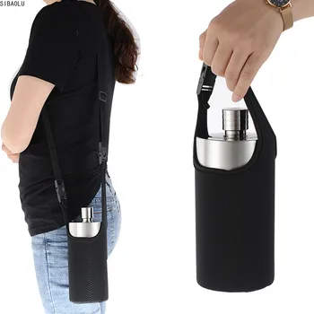 18oz/36oz Double Stainless Steel 304 Hip Flask Large Capacity Whiskey Wine Flagon Bottle Travel Drinkware 
18oz/36oz Double Stainless Steel 304 Hip Flask Large Capacity Whiskey Wine Flagon Bottle Travel Drinkware