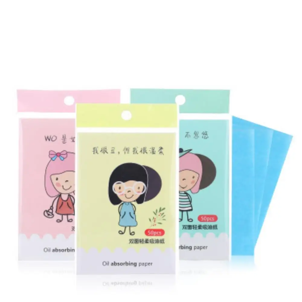 50pcs/pack Facial Oil Blotting Sheets Paper Cleansing Face Oil Control Absorbent Paper Makeup Facial Oils Blotting Papers
50pcs/pack Facial Oil Blotting Sheets Paper Cleansing Face Oil Control Absorbent Paper Makeup Facial Oils Blotting Papers