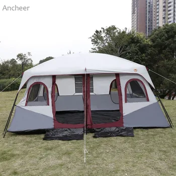 NEW Outdoor Tent Camping Tent 8-10 Person 2-Bedroom Outdoor Camping Hiking Tent Dual Layer Waterproof UV protected
NEW Outdoor Tent Camping Tent 8-10 Person 2-Bedroom Outdoor Camping Hiking Tent Dual Layer Waterproof UV protected