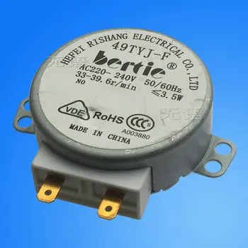 Microwave oven convection oven turntable motor motor microwave stirring motor 49TYJ-F
Microwave oven convection oven turntable motor motor microwave stirring motor 49TYJ-F