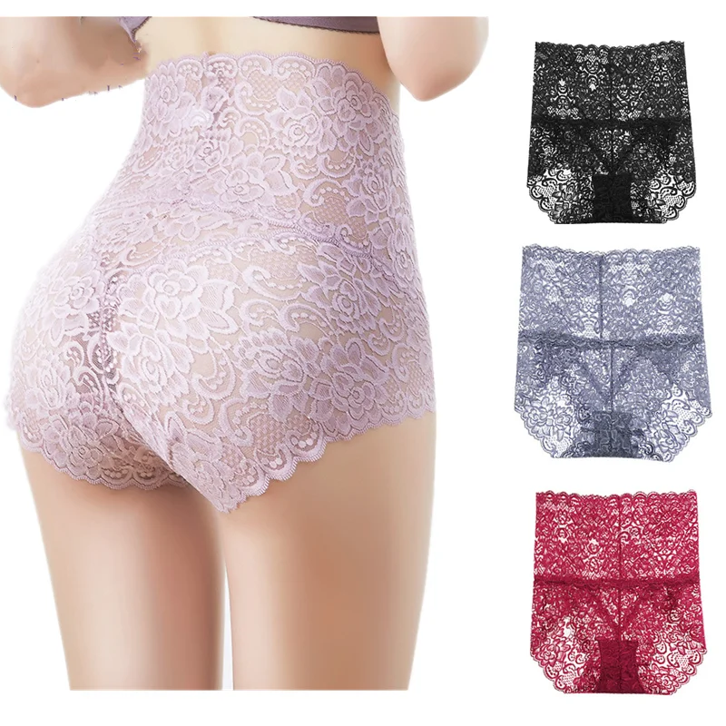 High Waist Women's Sexy Panties Lace Ladies Hip Slim Waist Sexy Lace Breathable Comfortable Briefscotton Crotch Underwear
High Waist Women's Sexy Panties Lace Ladies Hip Slim Waist Sexy Lace Breathable Comfortable Briefscotton Crotch Underwear