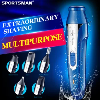 5 IN 1 Electric Hair Clipper Rechargeable Hair Trimmer Hair Cutting Machine Nose Hair Eyebrow Shaver Trimmer Set Cleaning Brush 
5 IN 1 Electric Hair Clipper Rechargeable Hair Trimmer Hair Cutting Machine Nose Hair Eyebrow Shaver Trimmer Set Cleaning Brush