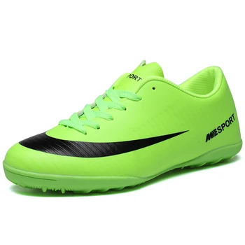 Indoor breathable football players high quality cheap men's football shoes pure TF football boots for children and adolescents
Indoor breathable football players high quality cheap men's football shoes pure TF football boots for children and adolescents