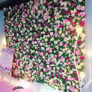 High Quality Simulation Flower Wall Peony Rose Hydrangea Artificial Silk Flower Panel For Wedding Background Decoration Props
High Quality Simulation Flower Wall Peony Rose Hydrangea Artificial Silk Flower Panel For Wedding Background Decoration Props