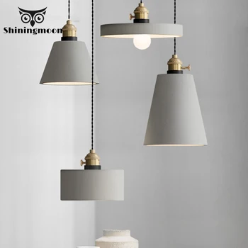 Nordic Cement Pendant Lights Modern Bar Cafe Pendent Lamp Dining Room Kitchen Hanging Lamp Hotel Lobby Hanging Lights Fixtures
Nordic Cement Pendant Lights Modern Bar Cafe Pendent Lamp Dining Room Kitchen Hanging Lamp Hotel Lobby Hanging Lights Fixtures