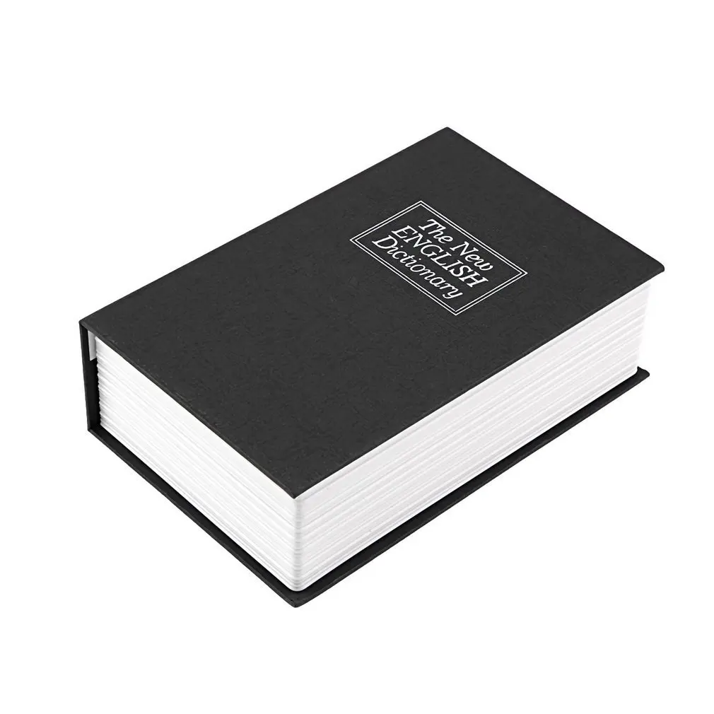 High Quality Hot Steel Simulation Dictionary Secret Book Safe Money Box Case Money Jewelry Storage Box Security Key Lock
High Quality Hot Steel Simulation Dictionary Secret Book Safe Money Box Case Money Jewelry Storage Box Security Key Lock