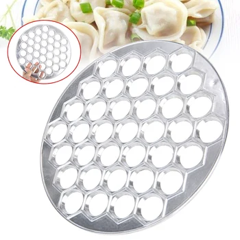 New Aluminum Ravioli Maker Pasta Dumpling Wrapper Maker Form Meat Dumpling Mold Tool Home Kitchen DIY Pastry Tools 37 Cavity
New Aluminum Ravioli Maker Pasta Dumpling Wrapper Maker Form Meat Dumpling Mold Tool Home Kitchen DIY Pastry Tools 37 Cavity