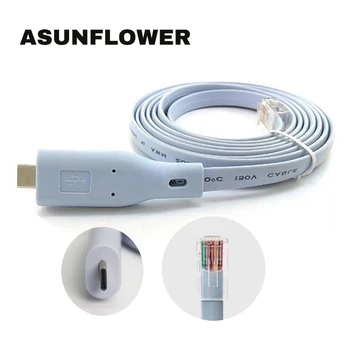 Asunflower 1.8M Cisco Console Cable Type C To RJ45 Console Cable For MacBook Air Pro Mac OS USB 2.0 Type C To RJ45 Console Cable
Asunflower 1.8M Cisco Console Cable Type C To RJ45 Console Cable For MacBook Air Pro Mac OS USB 2.0 Type C To RJ45 Console Cable