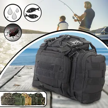 Multifunctional Fishing Tackle Bags Outdoor Sports Fishing Lures Gear Storage Bag Single Shoulder Crossbody Bags 
Multifunctional Fishing Tackle Bags Outdoor Sports Fishing Lures Gear Storage Bag Single Shoulder Crossbody Bags