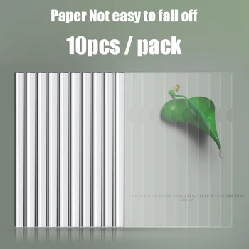10PCS/pack File Folder A4 Transparent Spine Bar Data Sorting Report Cover Storage Book Resume Folder School Office Supplies
10PCS/pack File Folder A4 Transparent Spine Bar Data Sorting Report Cover Storage Book Resume Folder School Office Supplies