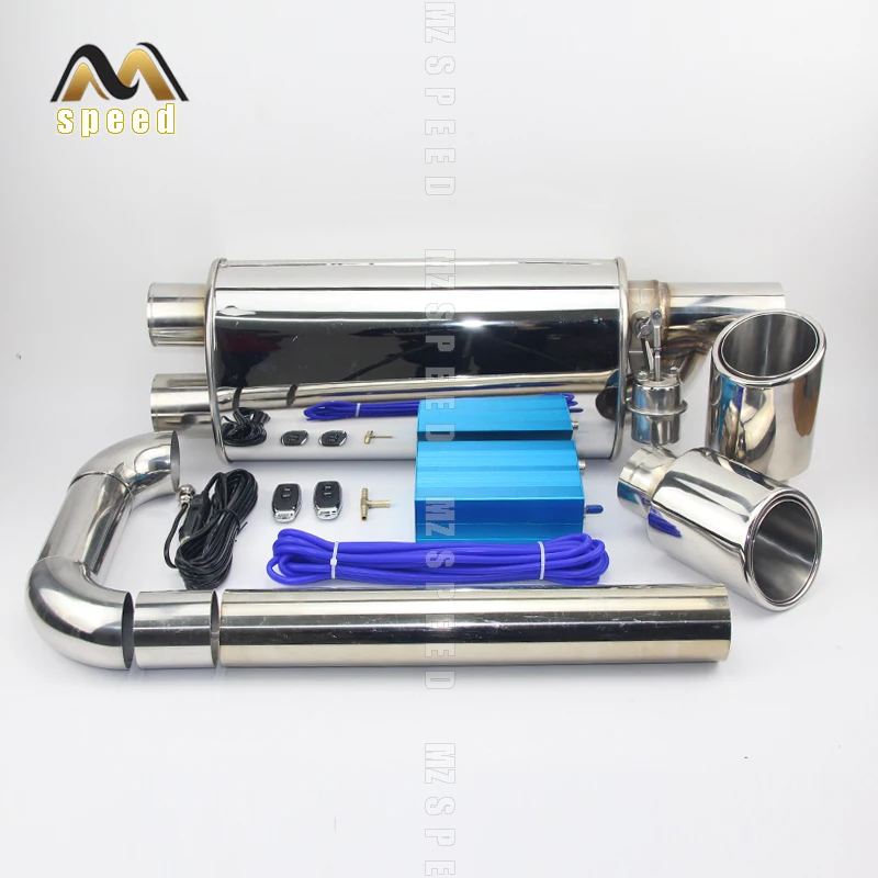 Car accessories Valve muffler Remote control exhaust system One change two stainless steel double outlet exhaust pipe
Car accessories Valve muffler Remote control exhaust system One change two stainless steel double outlet exhaust pipe