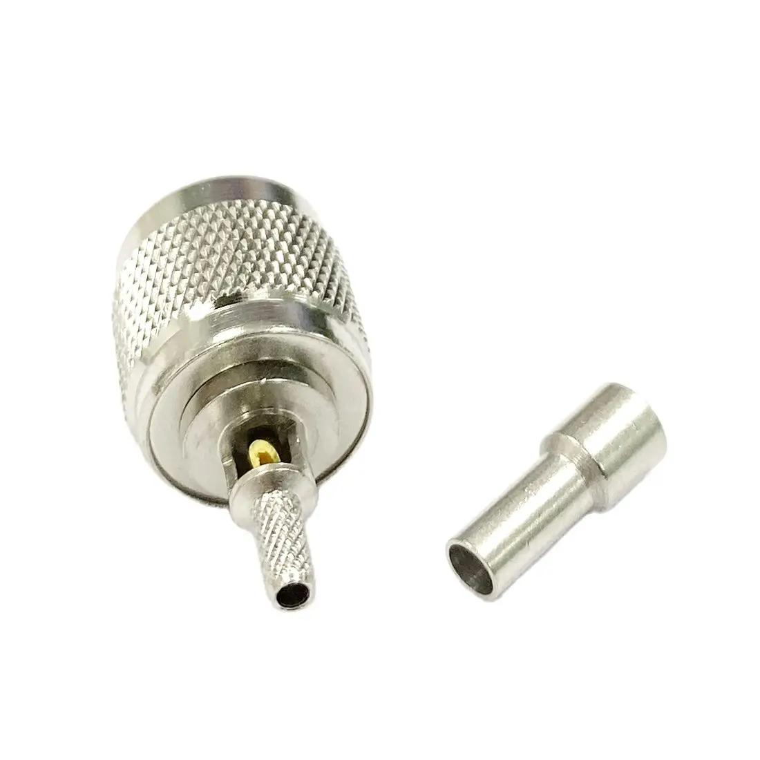 Reverse RP TNC Male Plug with Female Pin RF Connector Crimp for RG316 RG174 Cable New Straight
Reverse RP TNC Male Plug with Female Pin RF Connector Crimp for RG316 RG174 Cable New Straight